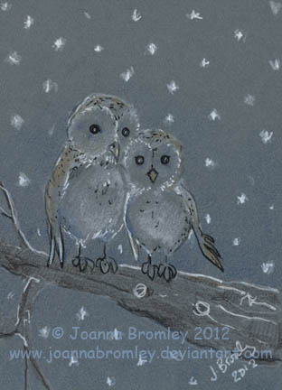Snowy Owls by Joanna Bromley
